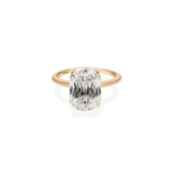 5ct Chandelier Cushion Diamond Ring - PRMAL