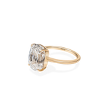 5ct Chandelier Cushion Diamond Ring - PRMAL