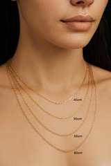 Pave Dome Letter M Necklace - PRMAL