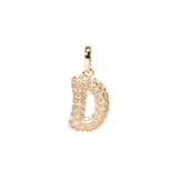 Pave Dome Letter Charm - PRMAL