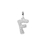 Pave Dome Letter Charm - PRMAL