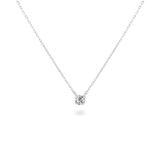 0.1ct Solitaire Diamond Necklace - PRMAL