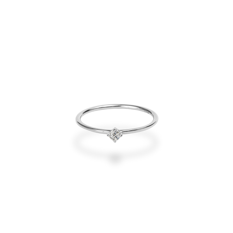 Skinny Diamond Ring