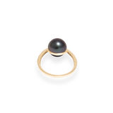 Black Pearl Oval Ring - PRMAL