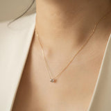 0.5ct Solitaire Diamond Necklace - PRMAL