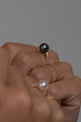 Pearl Oval Ring - PRMAL