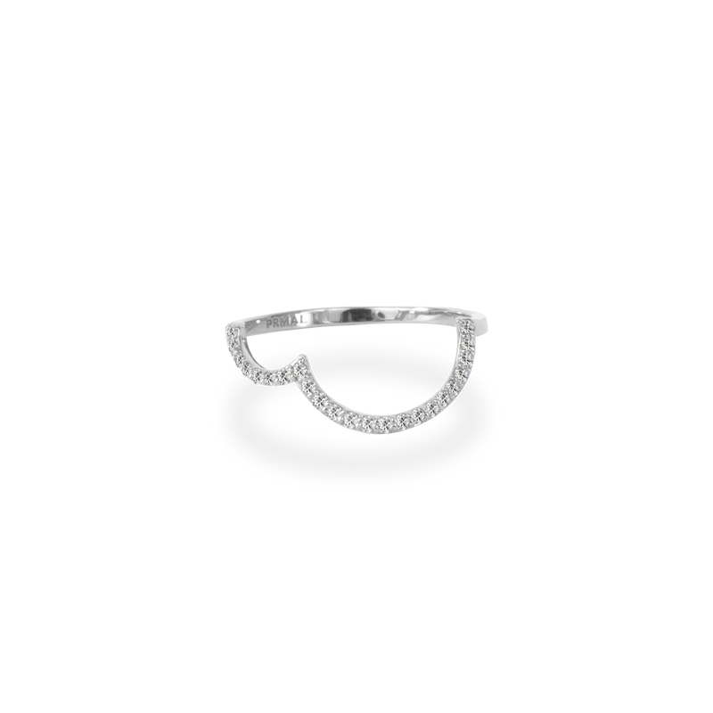 Double Half Circle Ring - PRMAL