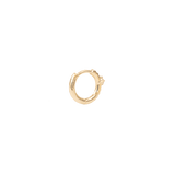 Hoop Mixture Diamond Earring S - PRMAL