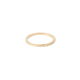Slim Pave Diamond Ring - PRMAL