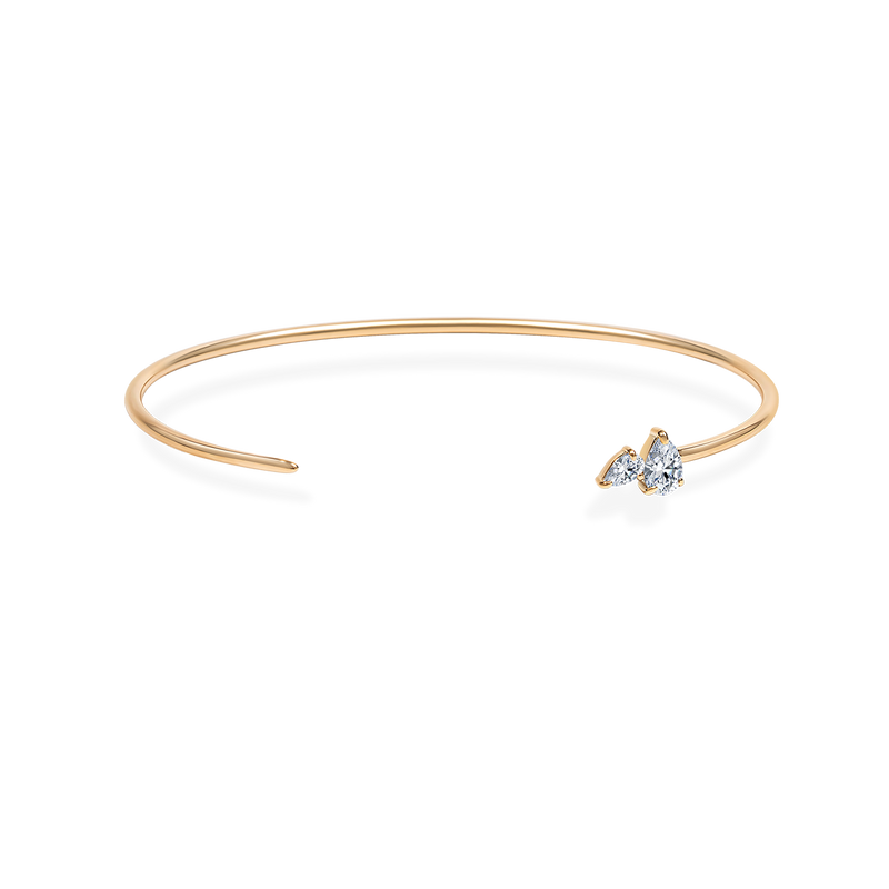 Duo Pear Bangle - PRMAL