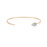 1ct Pear Bangle - PRMAL