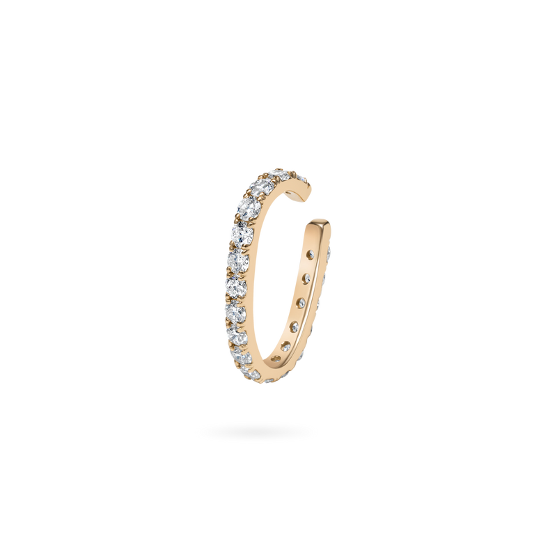 Bold Pave Bar Ear Cuff - PRMAL