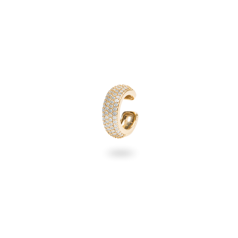 Dome Pave Ear Cuff - PRMAL