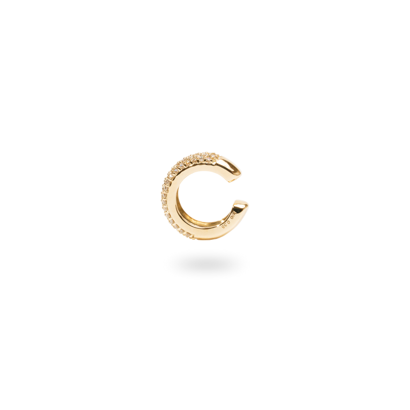 Dome Pave Ear Cuff - PRMAL