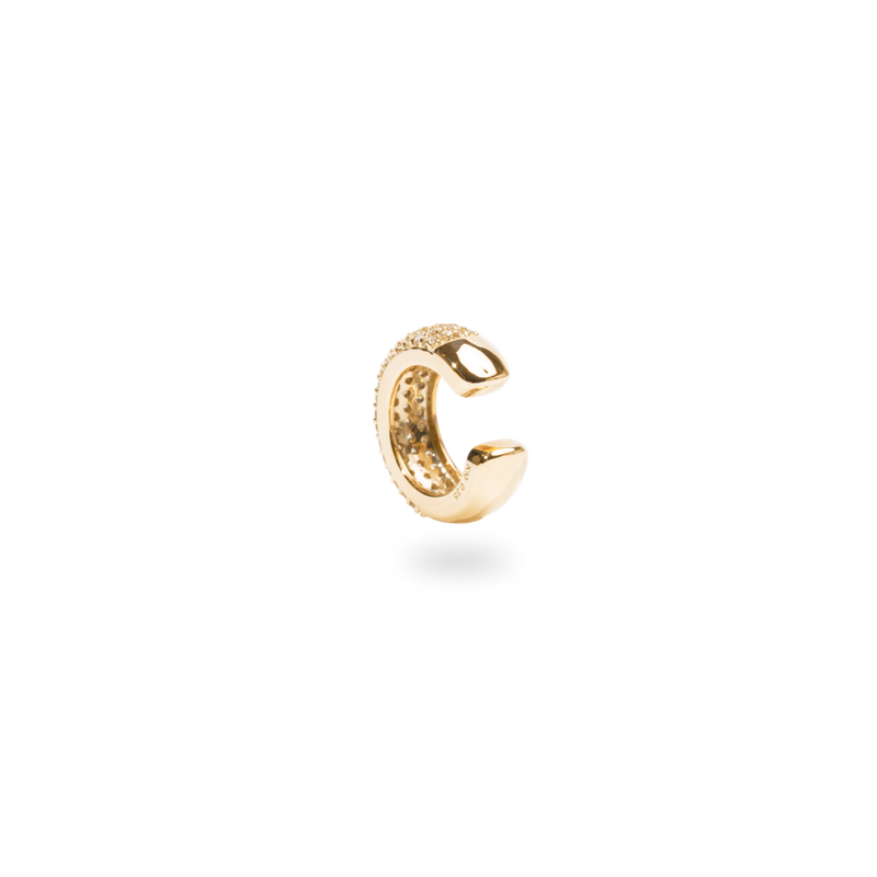 Dome Pave Ear Cuff - PRMAL