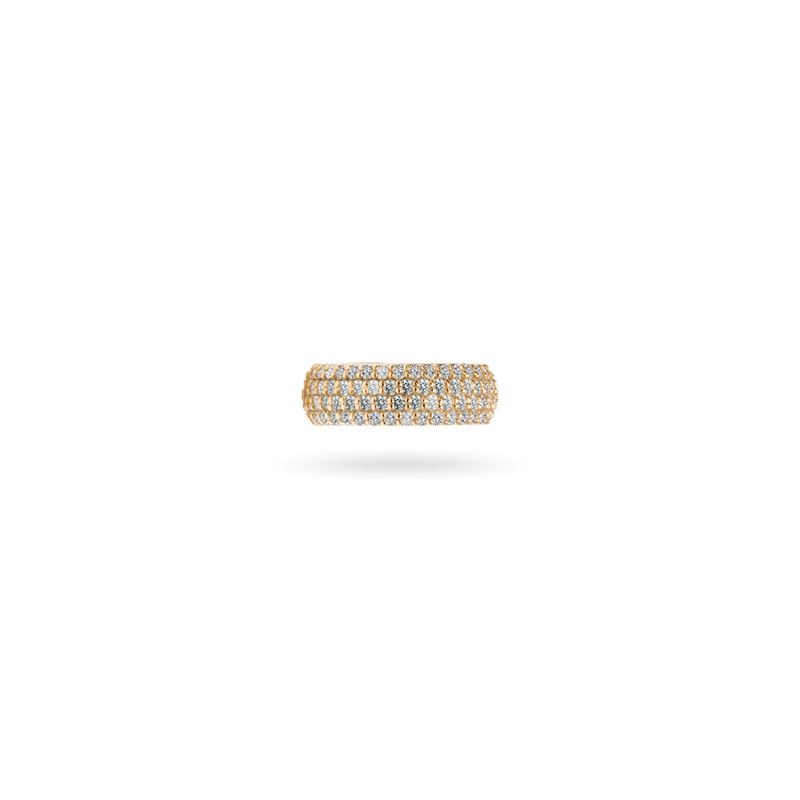 Dome Pave Ear Cuff - PRMAL