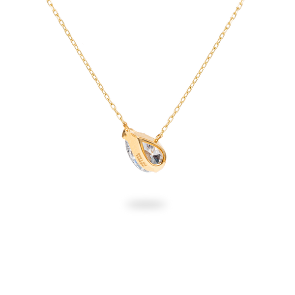 Facet 1ct Pear Necklace - PRMAL