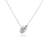 Facet 1ct Pear Necklace - PRMAL