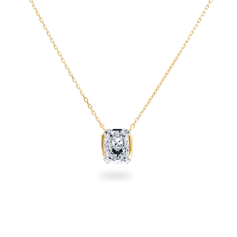 Facet 1ct Radiant Necklace - PRMAL