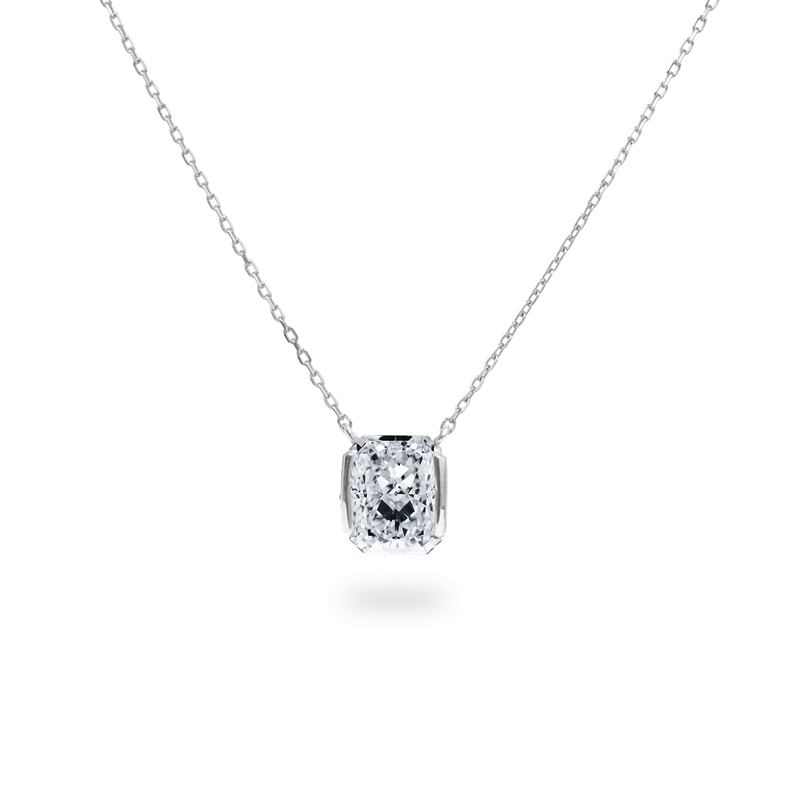 Facet 1ct Radiant Necklace