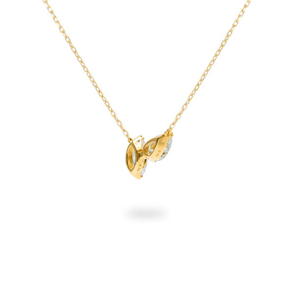 Pear Marquise Duo Necklace - PRMAL