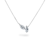 Pear Marquise Duo Necklace - PRMAL