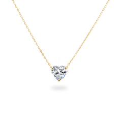 Heart Diamond Necklace - PRMAL