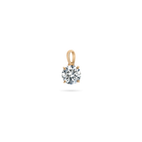 1ct Round Diamond Charm