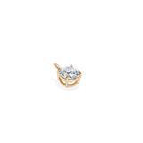 1ct Round Diamond Charm - PRMAL