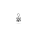 1ct Round Diamond Charm - PRMAL