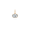 2ct Oval Diamond Charm