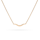Trace Wave Solo Necklace - PRMAL
