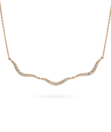 Trace Wave Trio Necklace - PRMAL