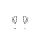 Duo Pear Hoop Earring - PRMAL