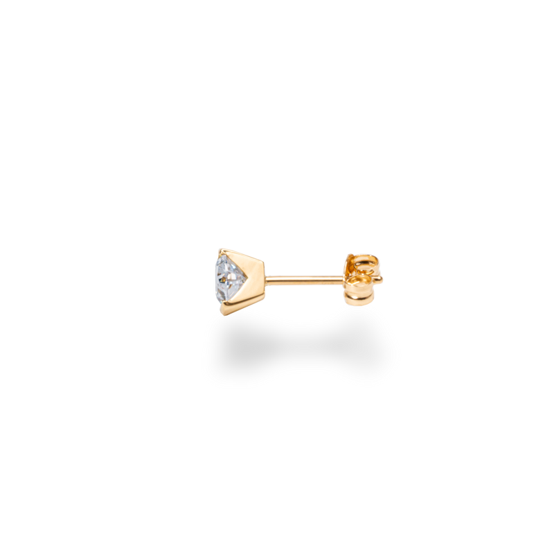 Facet 0.5ct Round Stud - PRMAL