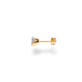 Facet 0.5ct Oval Stud - PRMAL