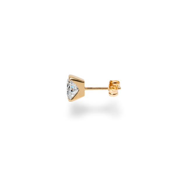 Facet 1ct Oval Stud - PRMAL