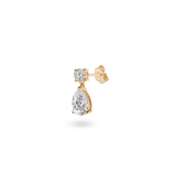Pear Drop Diamond Earring - PRMAL