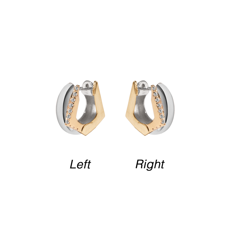 Bond Hoop Earring [Ayumi Hamamoto × PRMAL] - PRMAL
