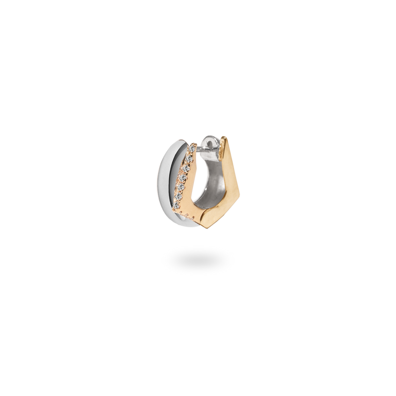 Bond Hoop Earring [Ayumi Hamamoto × PRMAL] - PRMAL