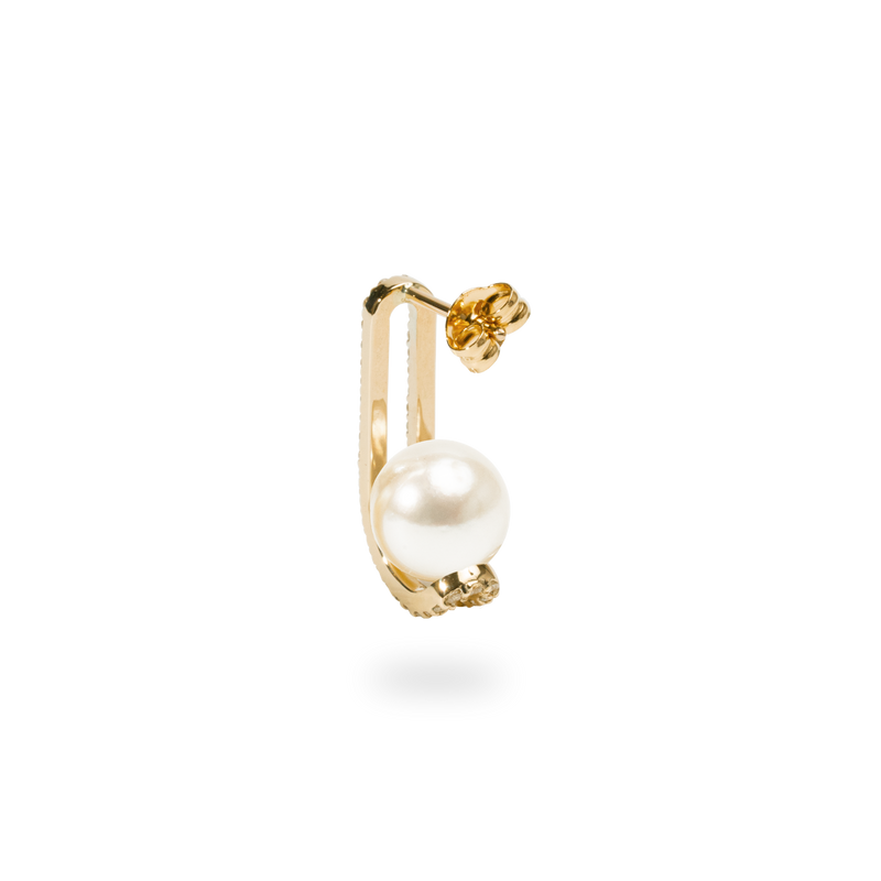 Double Lift Pearl Earring