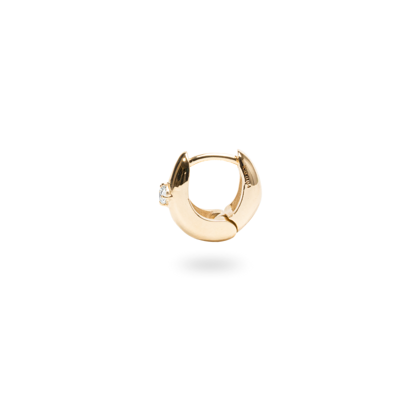 Drop Hoop Earring S - PRMAL