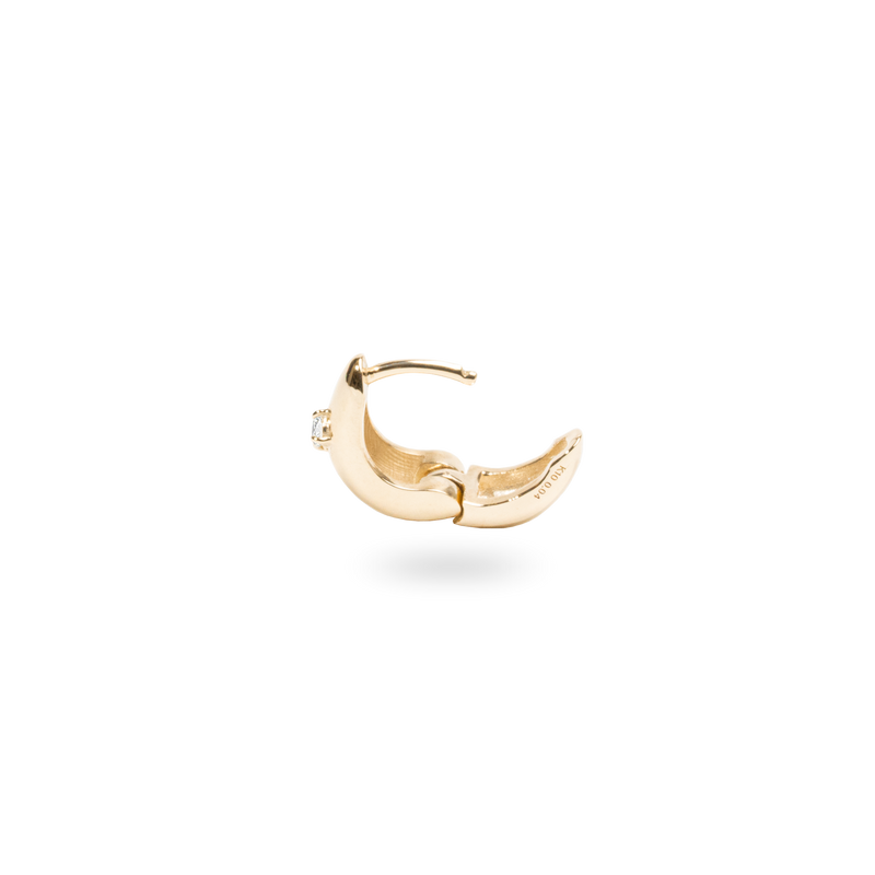 Drop Hoop Earring S - PRMAL