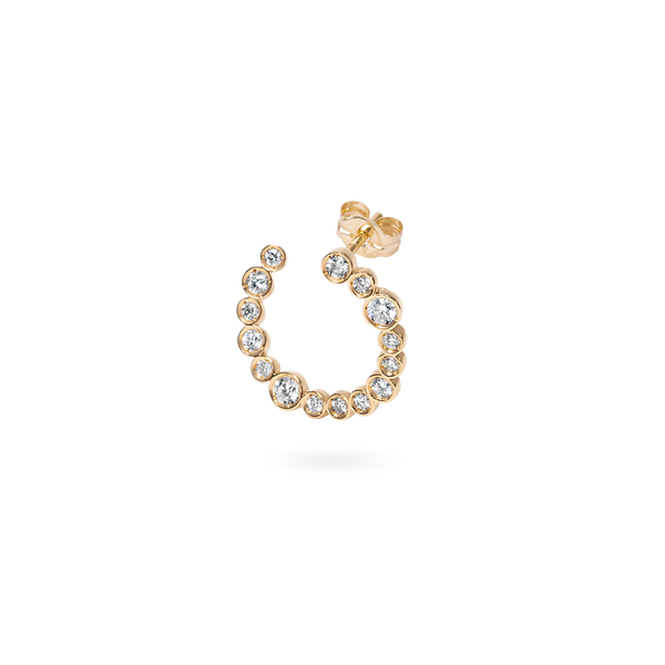 Bubble Circle Earring M - PRMAL