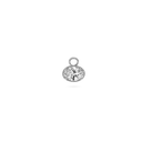 1ct Oval Diamond Hoop Charm - PRMAL