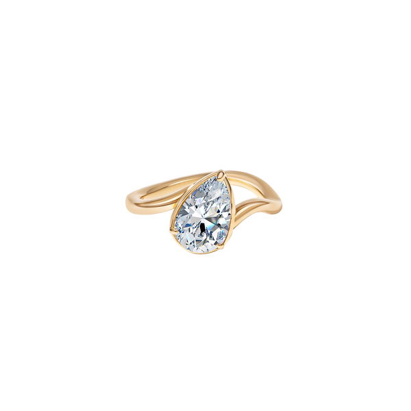 PRMAL ダイヤモンドリング　k18 ピンキーリング Ring - PRMAL
