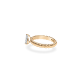 Pula Puff Solitaire Ring [Pear] - PRMAL
