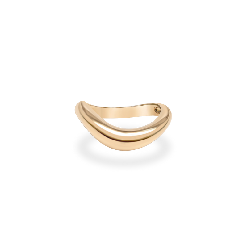 Wave Dome Ring [Bridal Edition] - PRMAL