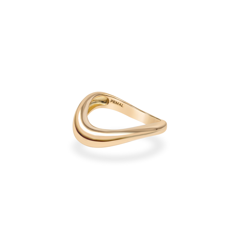 Wave Dome Ring [Bridal Edition] - PRMAL