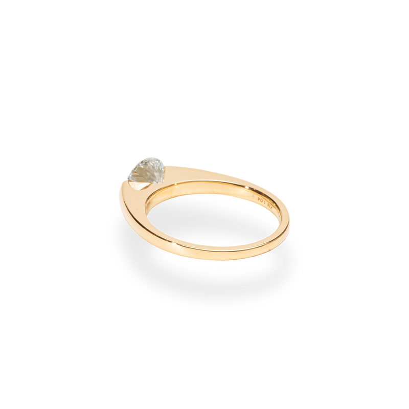 Facet 1ct Round Ring